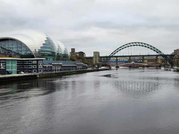 iconic view of newcastle