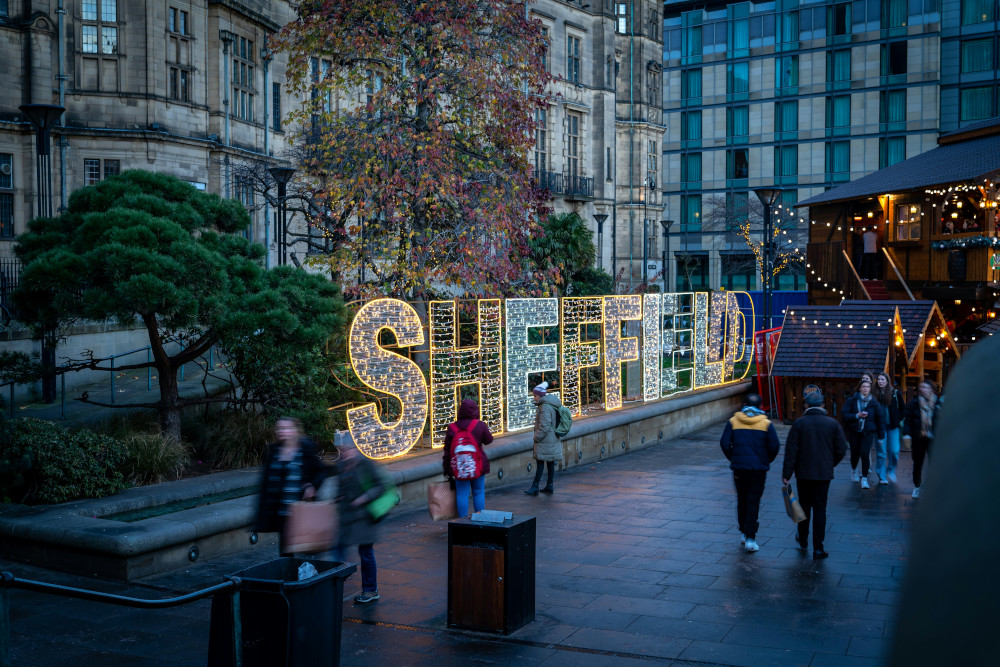 iconic view of sheffield